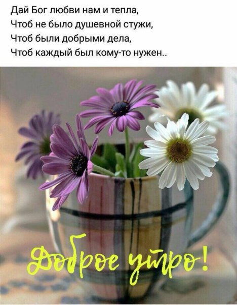 Доброе утро хорошей недели
