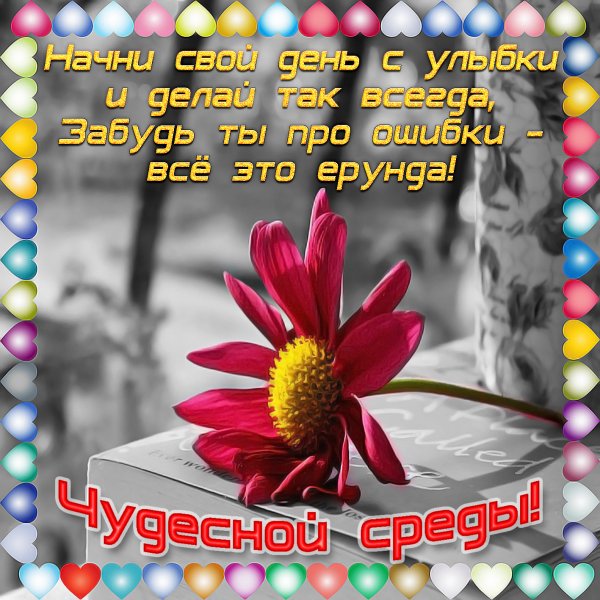 Красивые поздравления со средой
