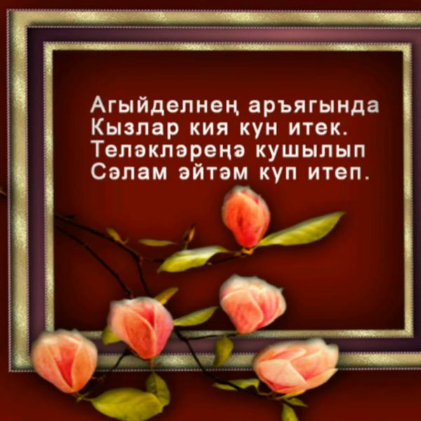 Пожелания с добрым на татарском языке