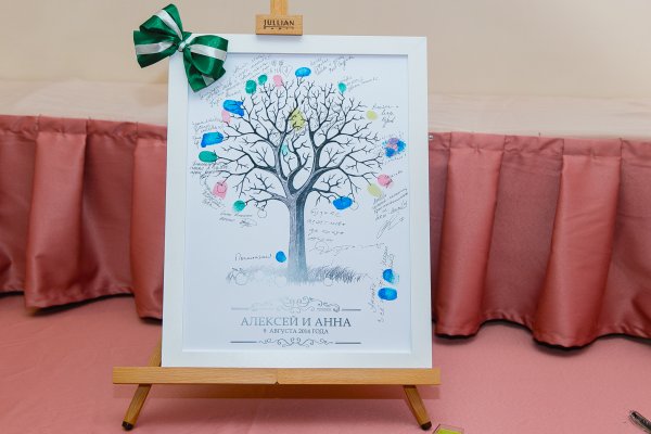 Свадебное дерево пожеланий