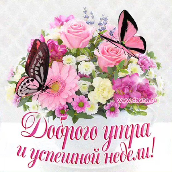 Доброе утро начало недели