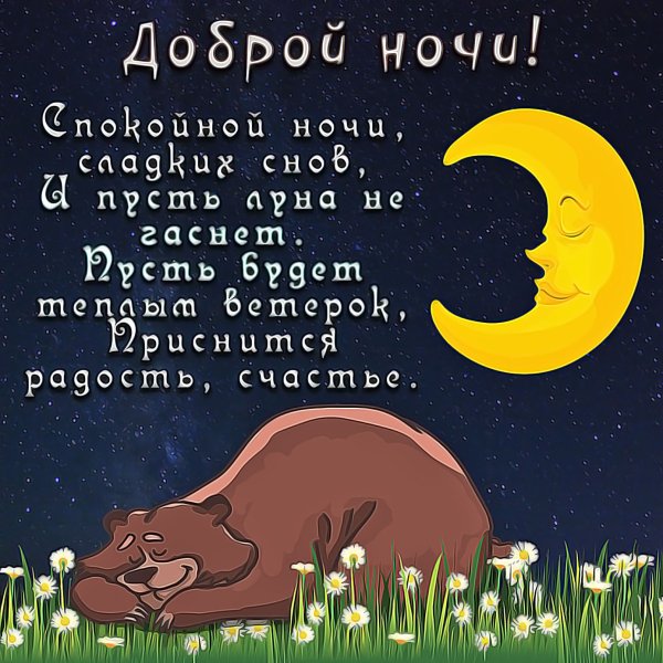 Прикольныетпожелания спокойной ночи