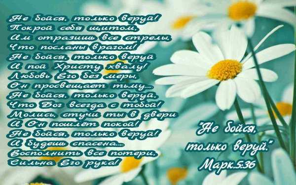 Христианские стихи на день рождения
