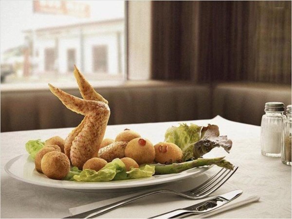 Плакат приятного аппетита