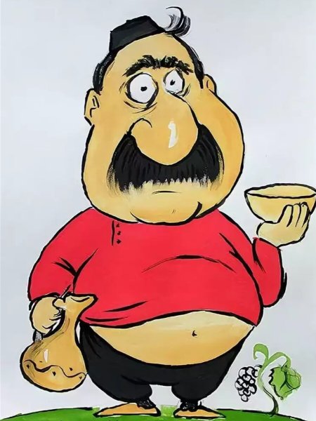 Грузин карикатура