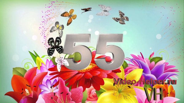 Плакат 55 лет