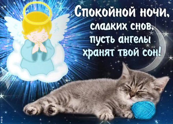 Доброй ночи сладких снов