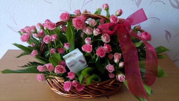 Шикарный букет цветов