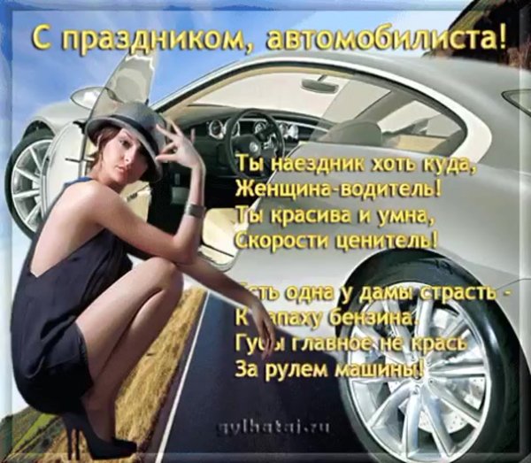С днем водителя