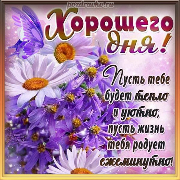 Пожелания доброго дня