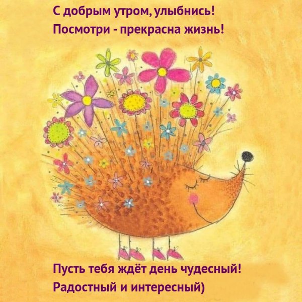 Доброе утро хорошего дня прикольные