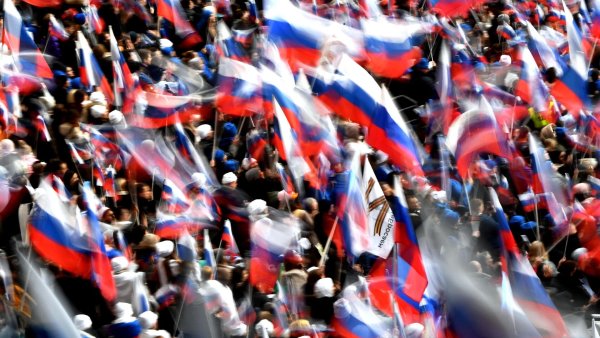Поделка воссоединение Крыма с Россией