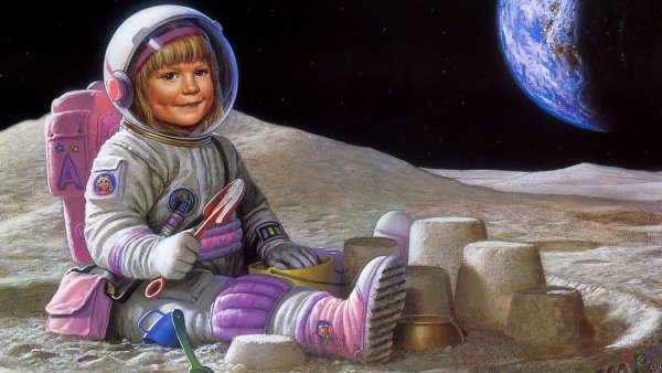 Michael Whelan "астронавт"