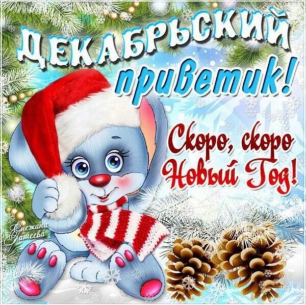 Со вторым днем зимы 2 декабря