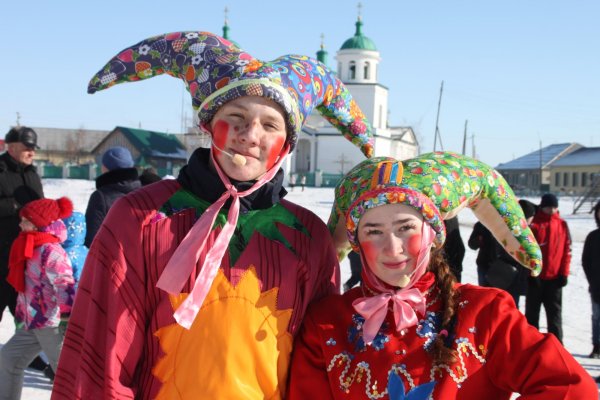 Масленица веселье