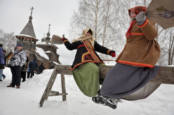 Заигрыши на Масленицу