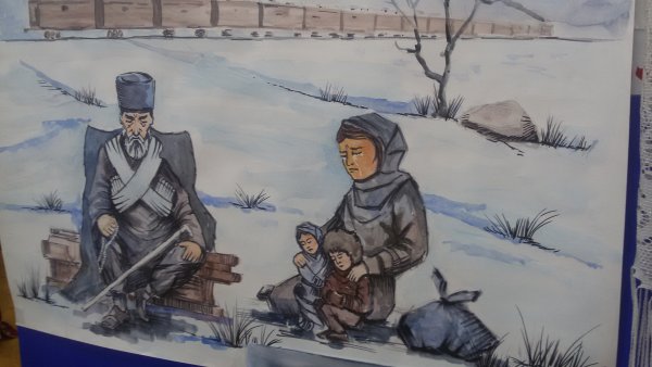 Рисунки ко Дню депортации карачаевского народа
