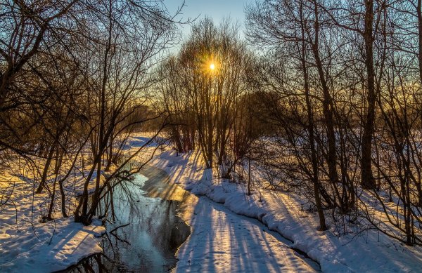 Пейзаж весенние солнцестояния