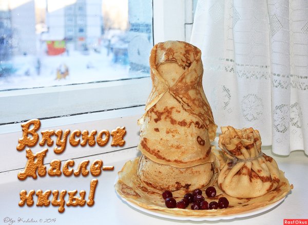Блинные шедевры на Масленицу