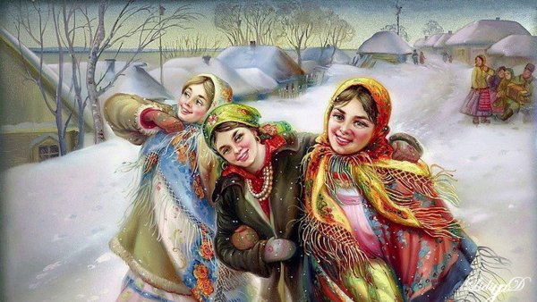 Транковский Алексей Иванович Святки
