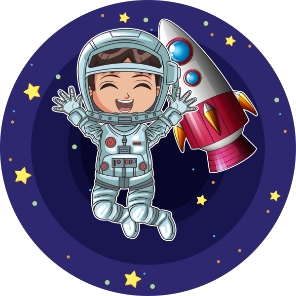 Рисунок ко Дню космонавтики