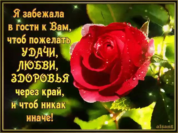 Живые открытки с пожеланиями