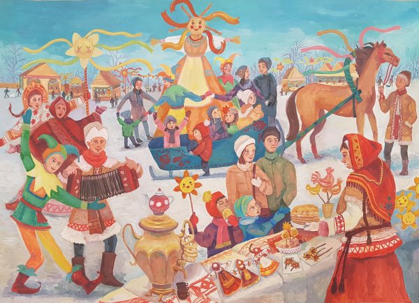 Масленица в древней Руси
