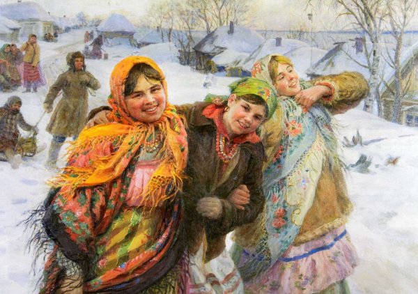 Федот Васильевич Сычков Масленица