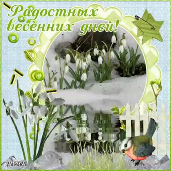 Доброготвесеннего дня!