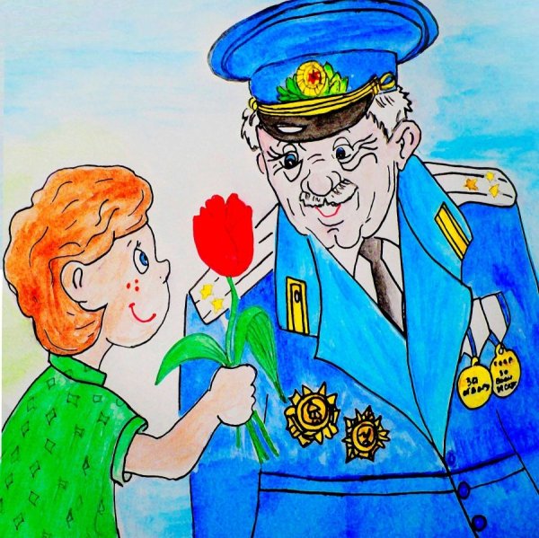 Рисунок ко Дню Победы
