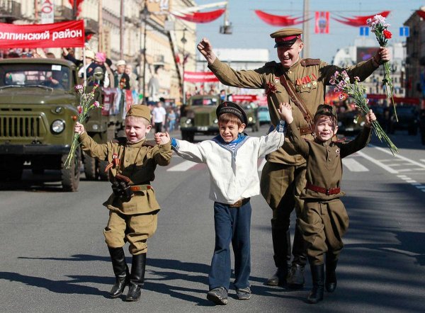Празднование дня Победы