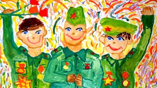 Рисунок на 9 мая