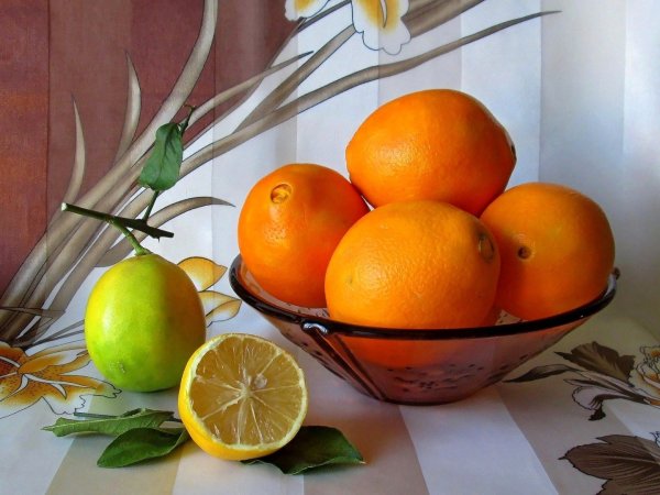 Букет из Лимонов и лаймов Мохит