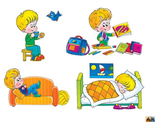 Режим дня для детей