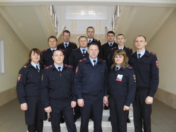 Сотрудники Приморско Ахтарского МВД