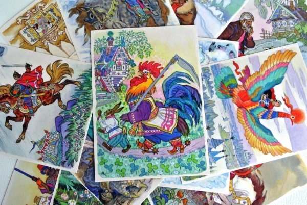 Коллаж из сказок