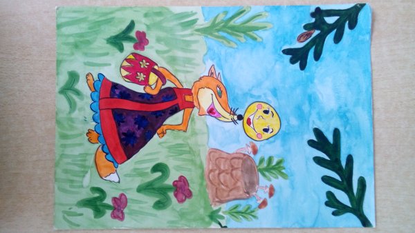 Рисунок на тему сказка