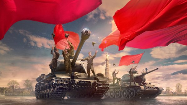 Танк т-34 на красной площади