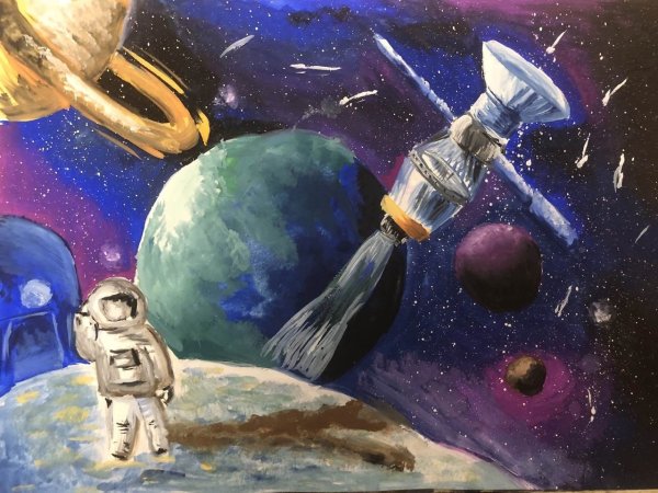 Космос день космонавтики