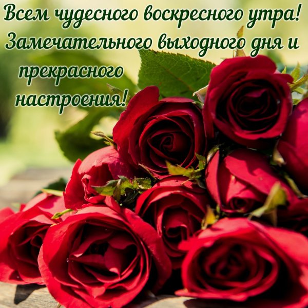 Доброго воскресного дня