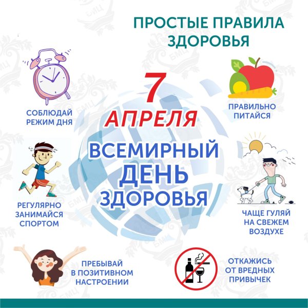7 Апреля день здоровья