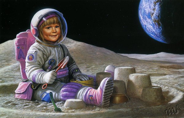 Michael Whelan "астронавт"