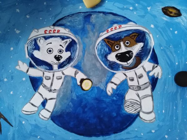 Конкурс рисунков ко Дню космонавтики
