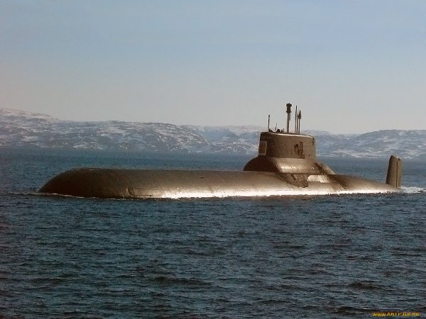 Атомная подводная лодка Дмитрий Донской