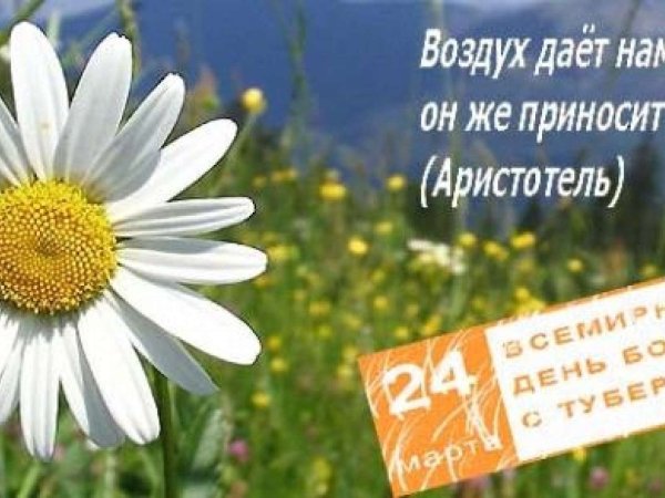 24 Марта Всемирный день борьбы с туберкулезом буклет