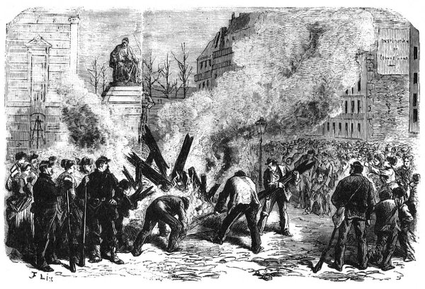 Парижская коммуна во Франции 1871