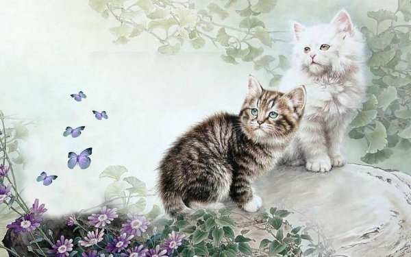 Нежные котята