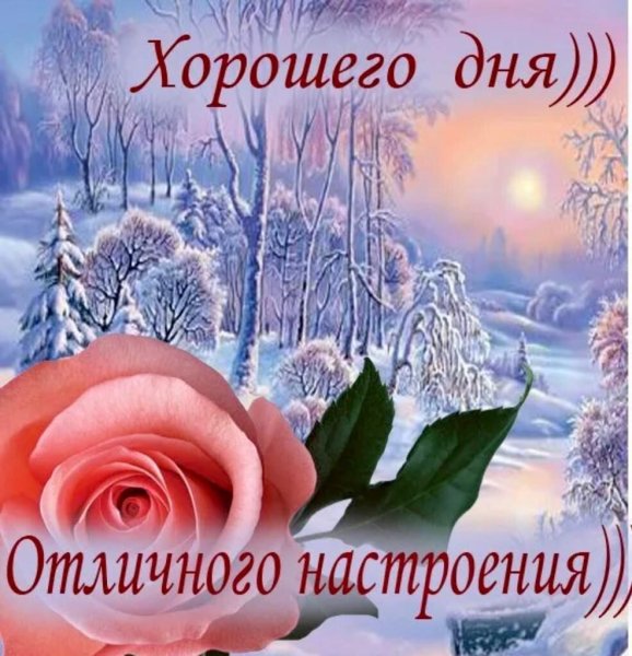 Прекрасного зимнего дея