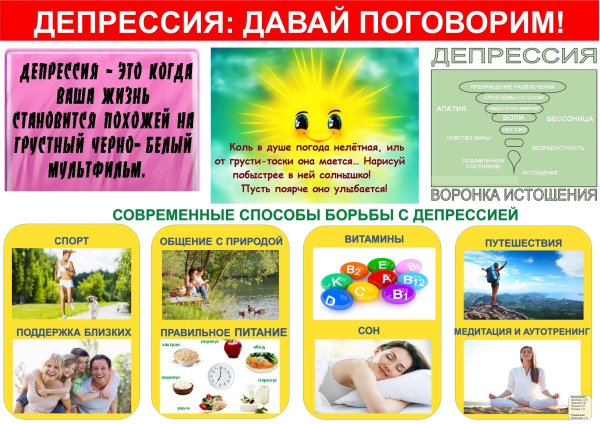Профилактика депрессии