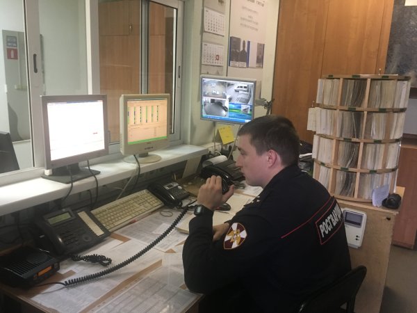 Пульт ПЦО вневедомственной охраны